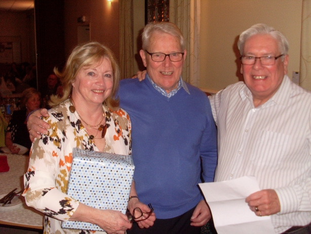 President Terry Flanagan Presentation to PP Tony and Anne